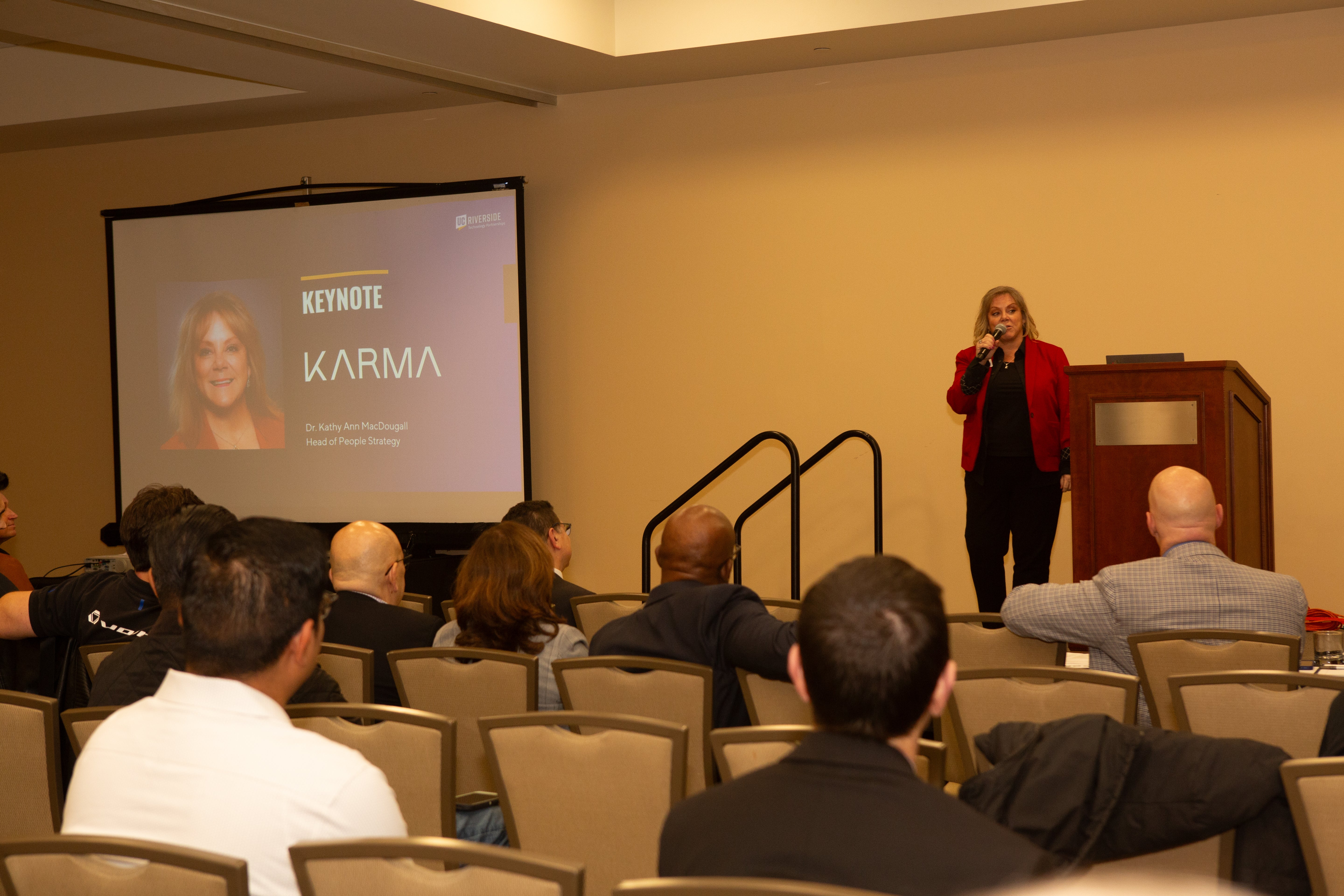 2024 SoCal OASIS™ Challenge Pitch Challenge_Keynote speaker Kathy MacDougall, Head of People Strategy at Karma Automotive